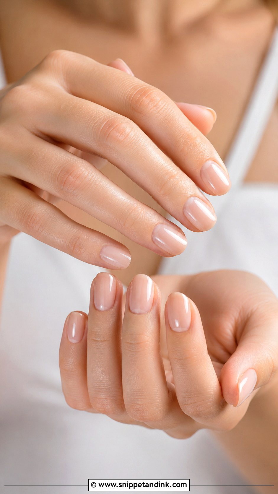 Sheer Nude Bridal Nails - Snippet and Ink - 20 Bridal Nail Inspo 2025 Ideas