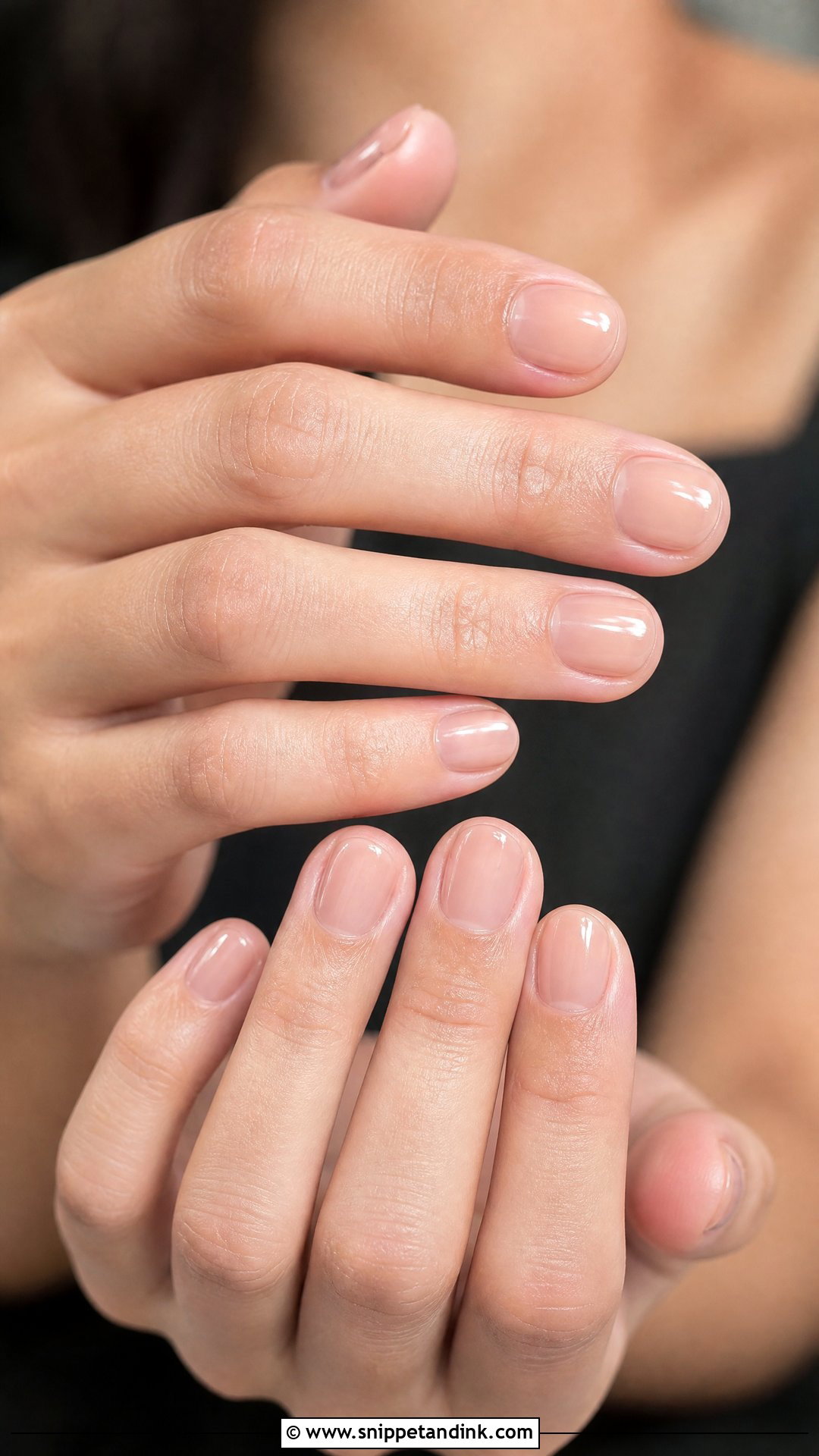 Sheer Nude Bridesmaid Nails - Snippet and Ink - 20 Cute Bridesmaid Wedding Nails