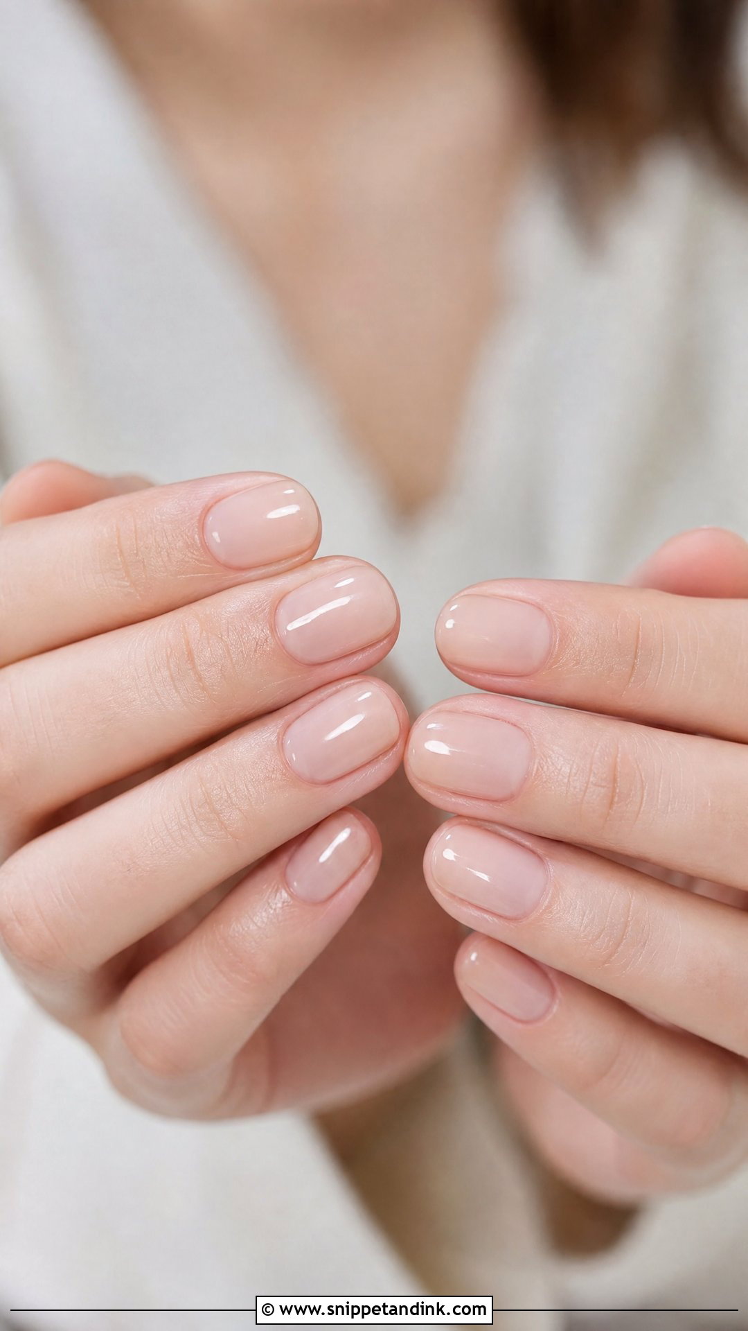 Sheer Nude Proposal Nails - Snippet and Ink - 25 Nails for Proposal