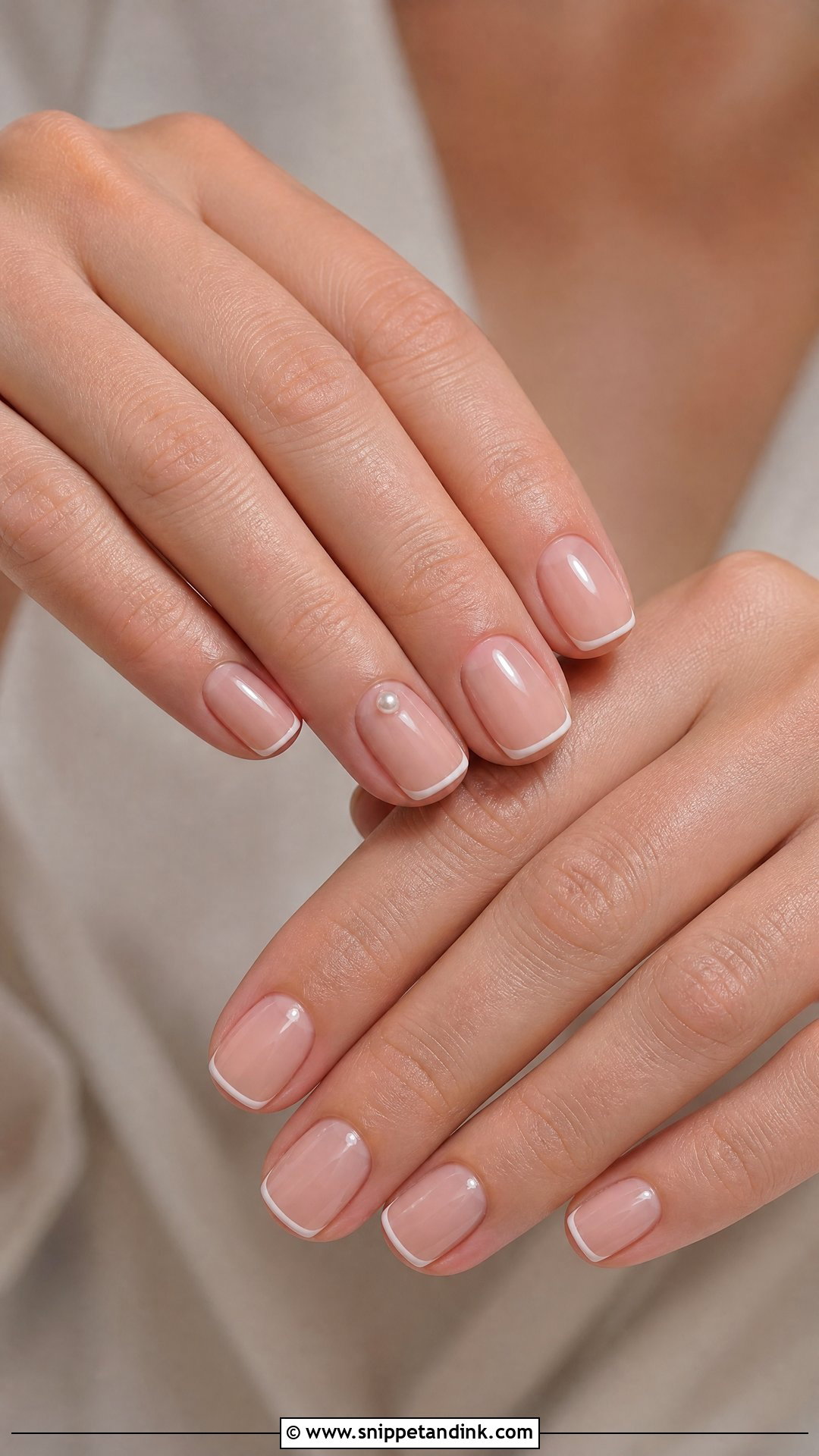 Sheer Nude Vintage Wedding Nails - Snippet and Ink - 20 Vintage Wedding Nails