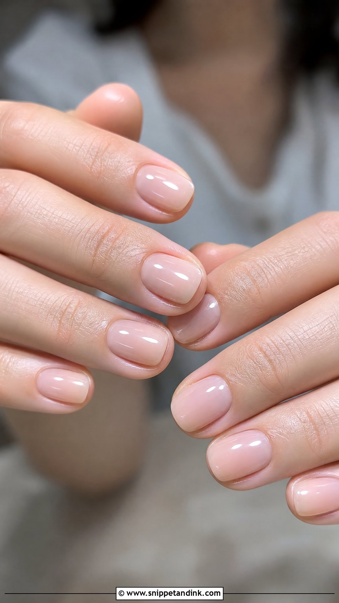 Sheer Nude Wedding Nails - Snippet and Ink - 25 Unique Wedding Nails for Bride