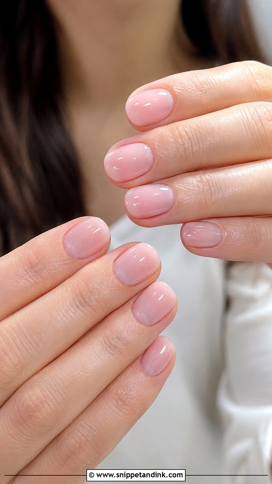 Sheer Pink Bridal Dip Nails - Snippet and Ink - 20 Bridal Dip Nails