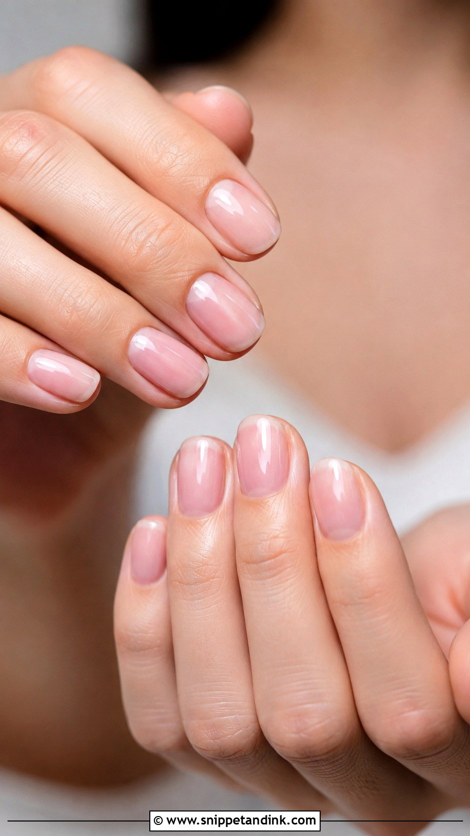Sheer Pink Bridal Gel Nails - Snippet and Ink - 20 Bridal Gel Nails Wedding