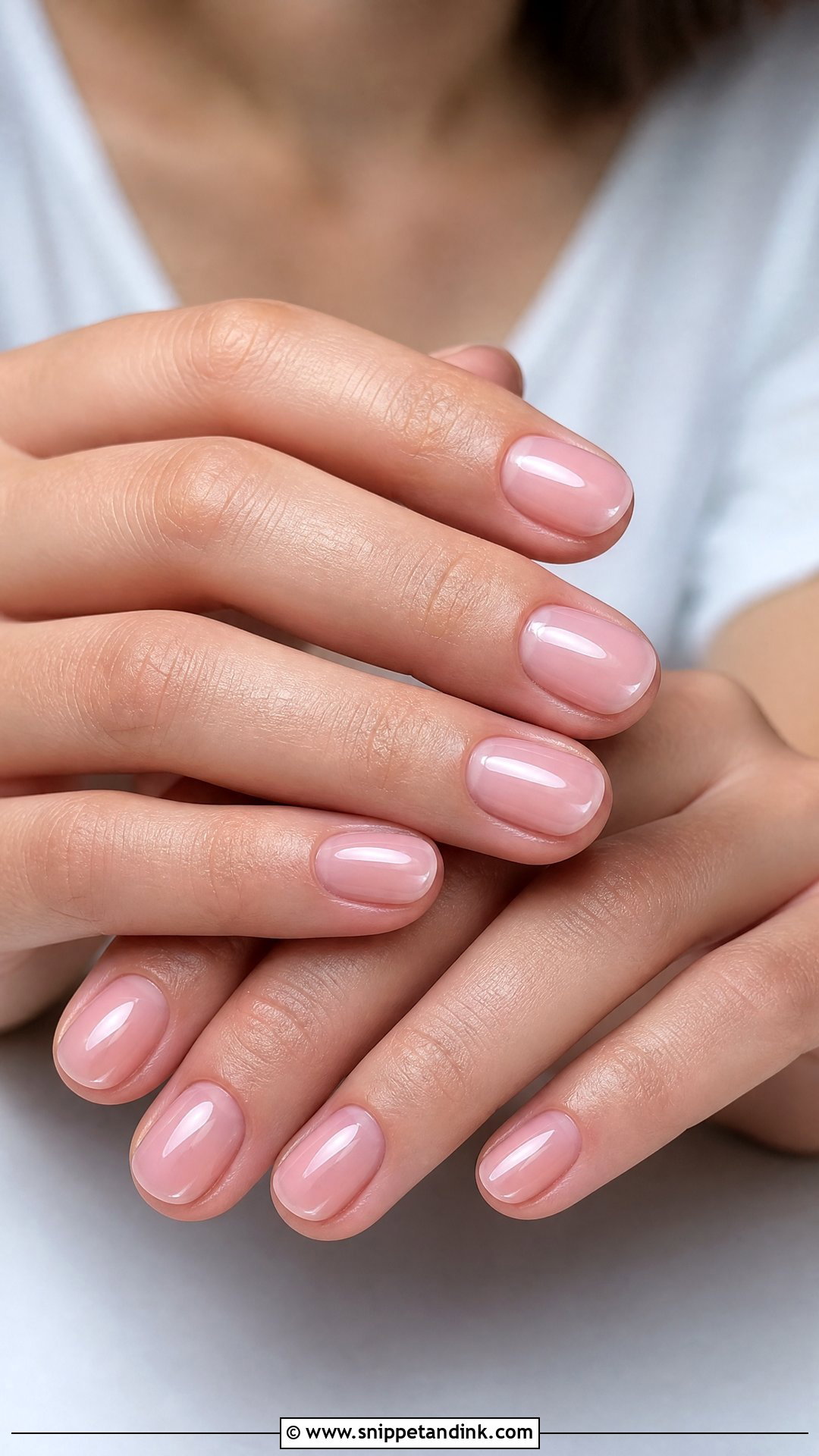 Sheer Pink Bridal Nails - Snippet and Ink - 25 Bridal Nails 2025