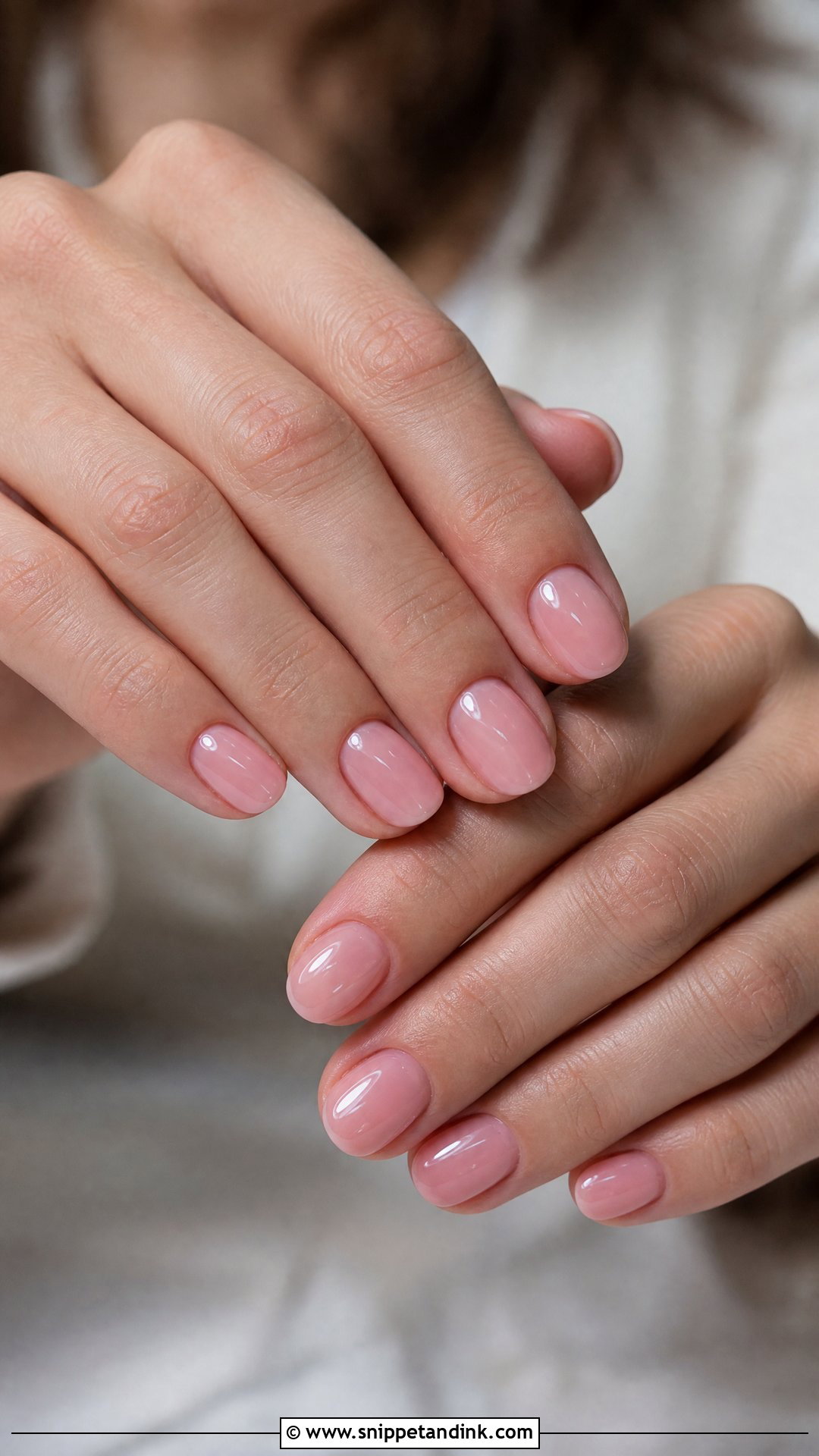 Sheer Pink Bridal Nails - Snippet and Ink - 25 Unique Bridal Nails