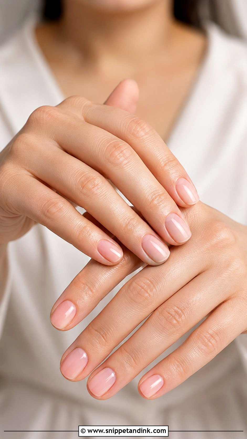 Sheer Pink Bridal Nails - Snippet and Ink - 30 Elegant Bridal Nails Wedding