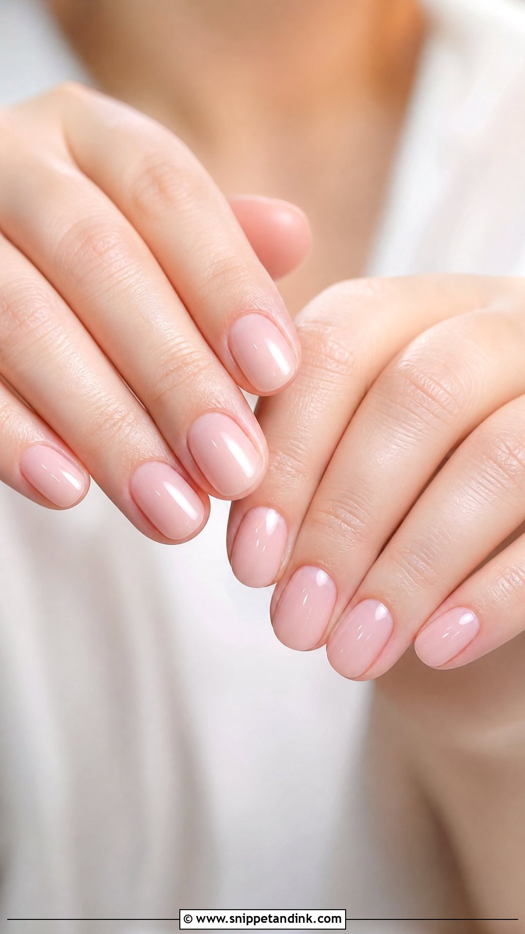 Sheer Pink Bridal Nails - Snippet and Ink - 35 Bridal Nails