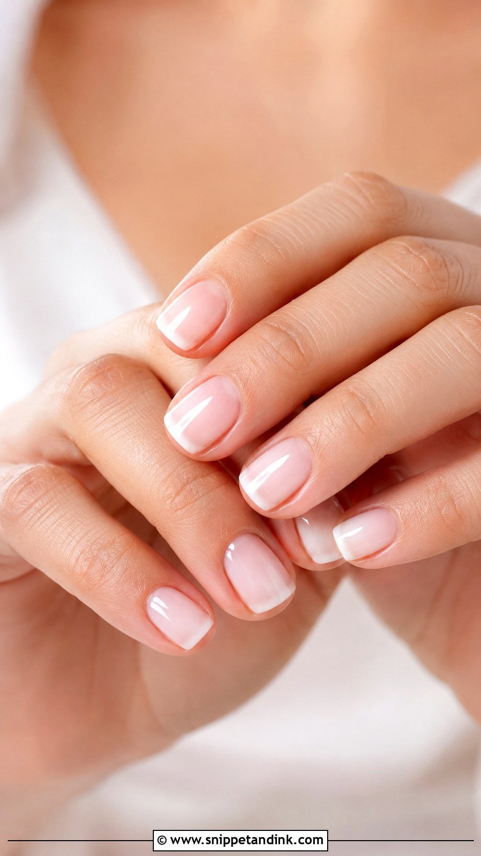 Sheer Pink Bridal Nails - Snippet and Ink - 20 Nails for Bride Wedding Day 2025