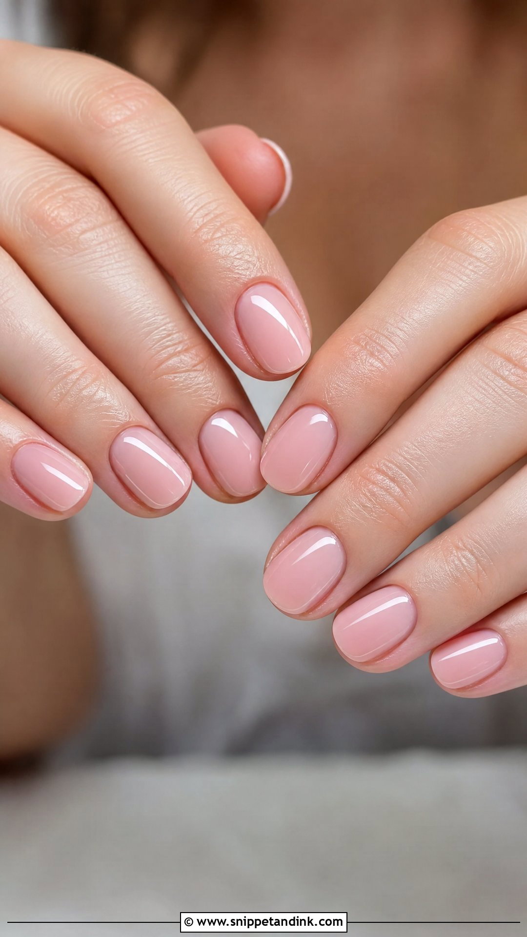 Sheer Pink Bridesmaid Nails - Snippet and Ink - 20 Nails for a Wedding Bridesmaid