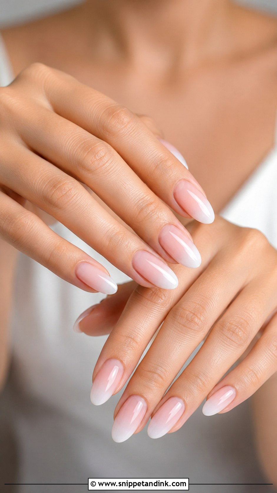 Sheer Pink Ombre Wedding Nails - Snippet and Ink - 20 Wedding Nails for Mother of the Bride