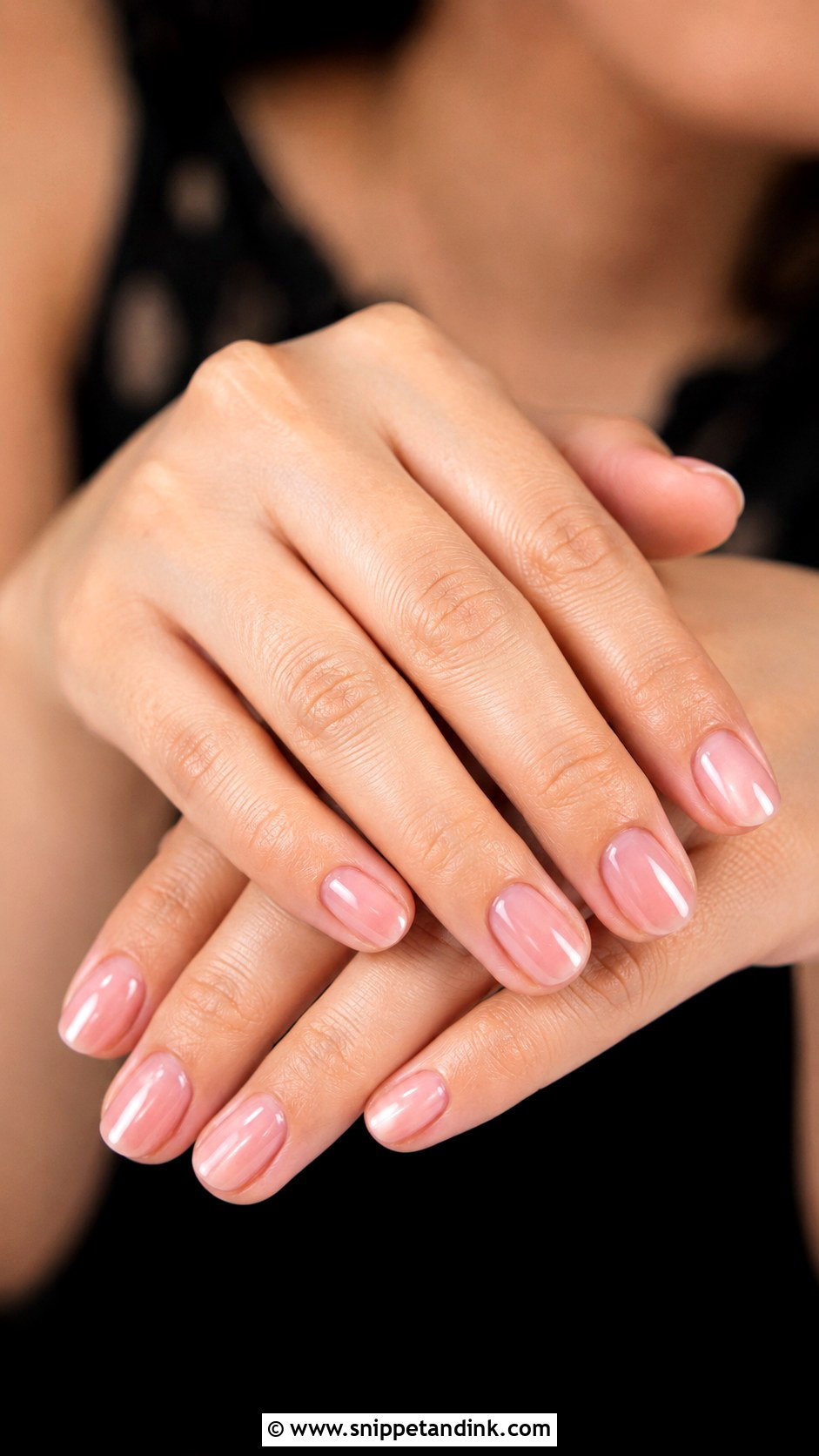 Sheer Pink Wedding Guest Nails - Snippet and Ink - 20 Classy Elegant Nails for Wedding Guest