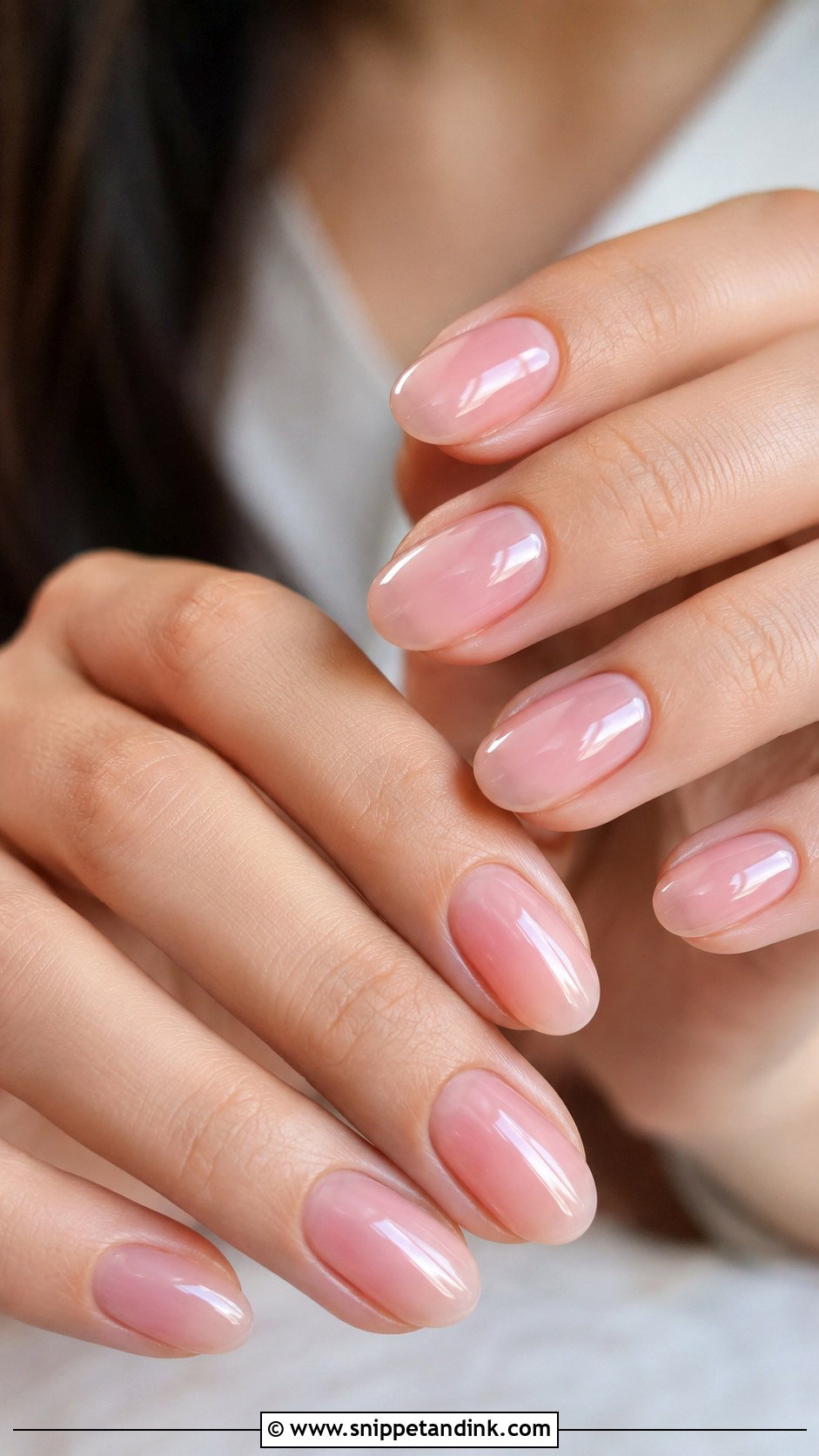 Sheer Pink Wedding Nails - Snippet and Ink - 20 Neutral Wedding Nails for Bride