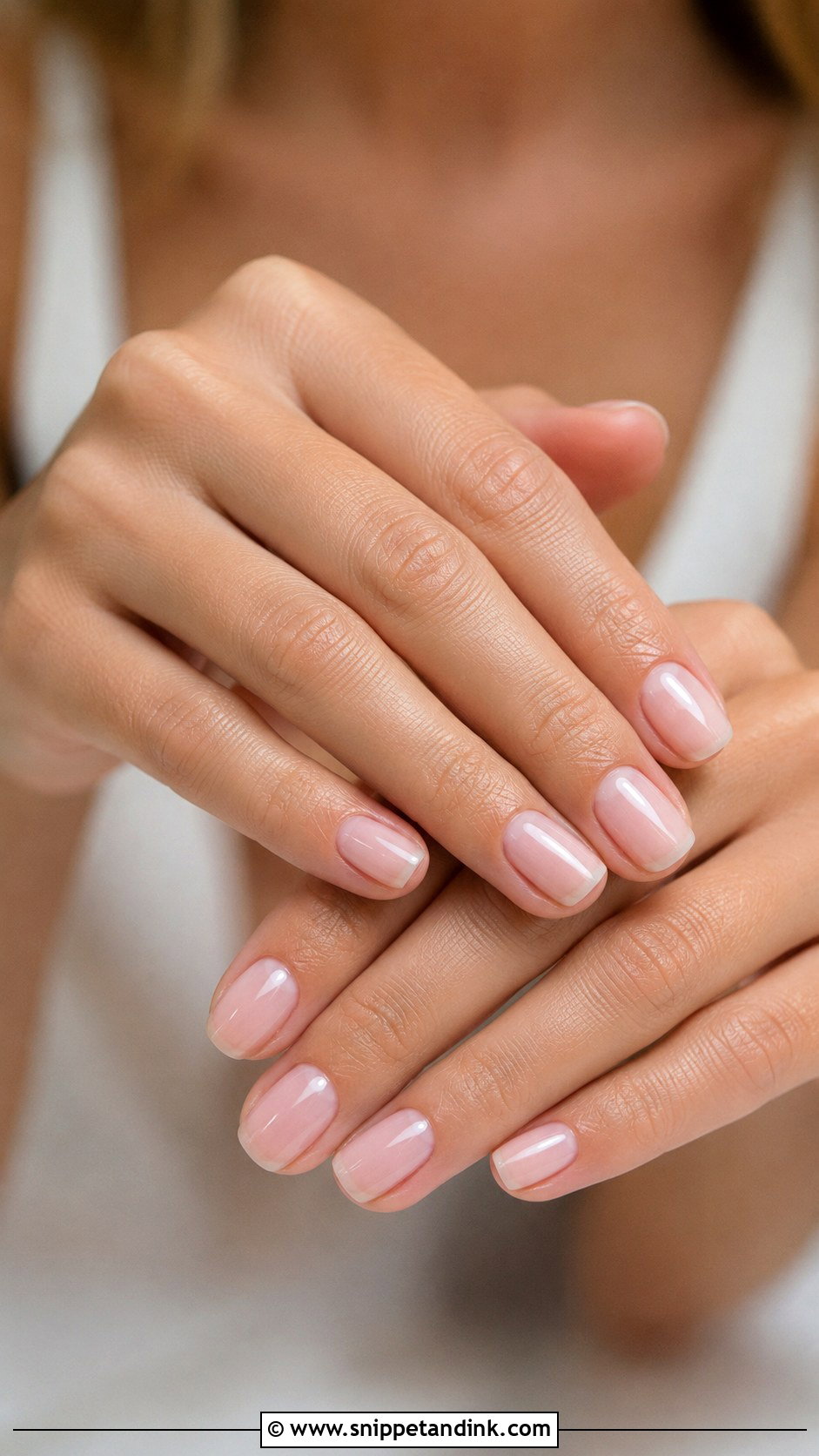 Sheer Pink Wedding Nails - Snippet and Ink - 20 Wedding Nails for Bride 2025