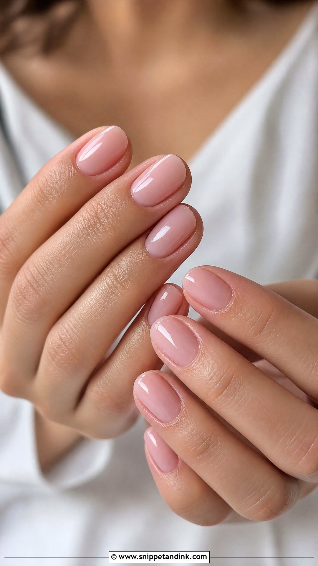 Sheer Pink Wedding Nails - Snippet and Ink - 25 Nails Design for Wedding