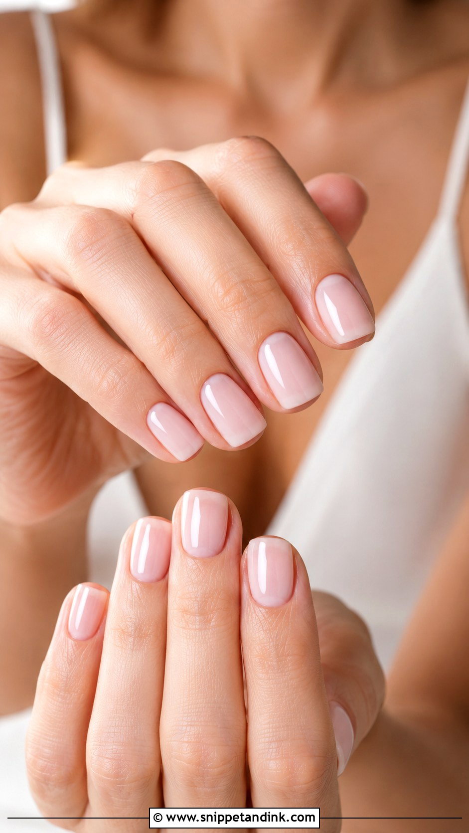 Sheer Pink Wedding Nails - Snippet and Ink - 20 Classy Wedding Nails for Bride