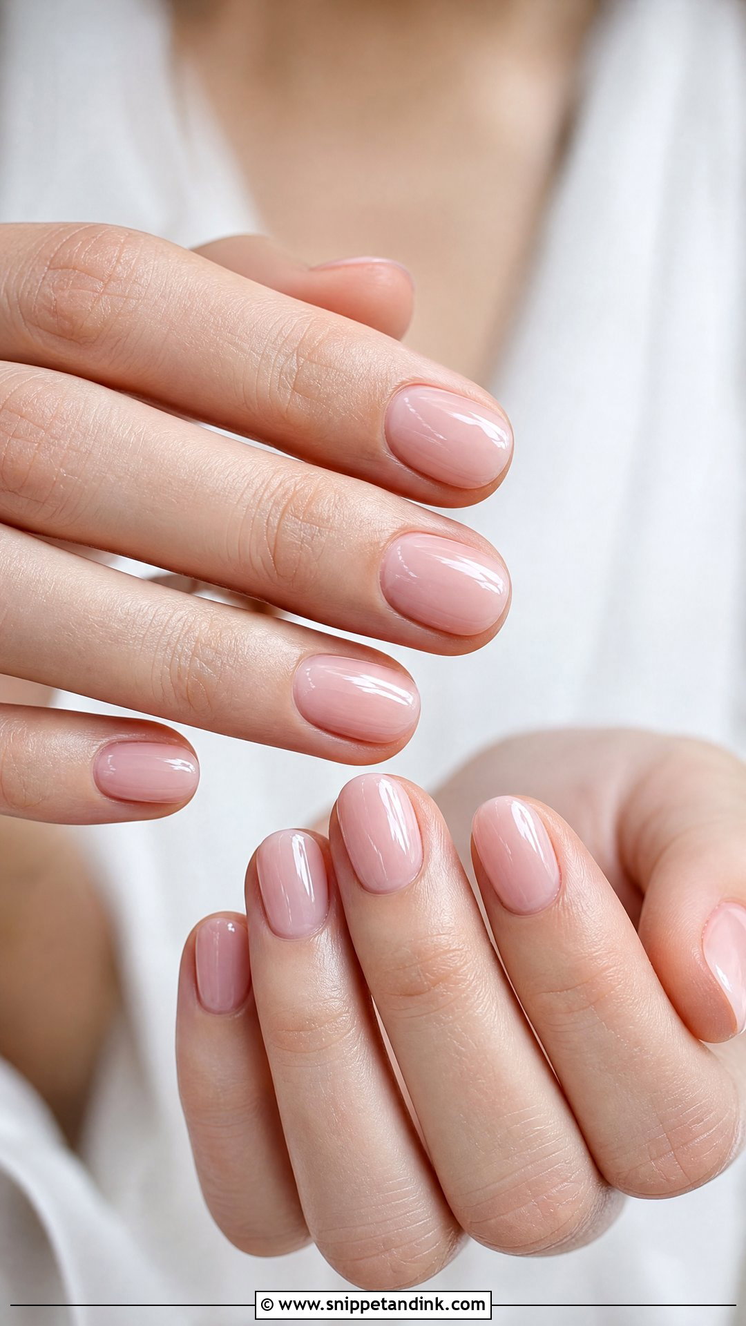 Sheer Pink Wedding Nails - Snippet and Ink - 35 Nails for Wedding