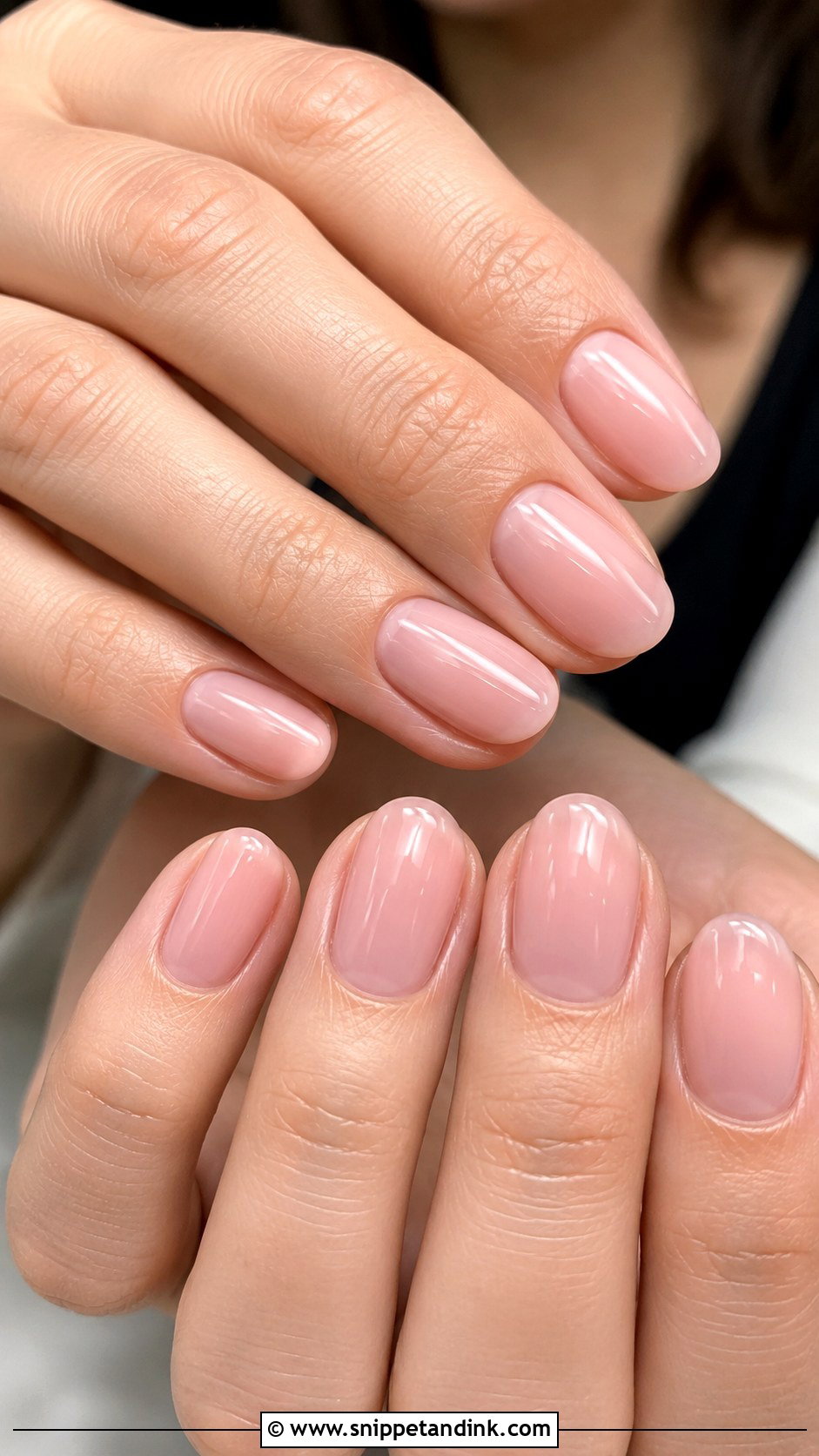 Sheer Pink Wedding Nails - Snippet and Ink - 20 Elegant Nails for Wedding