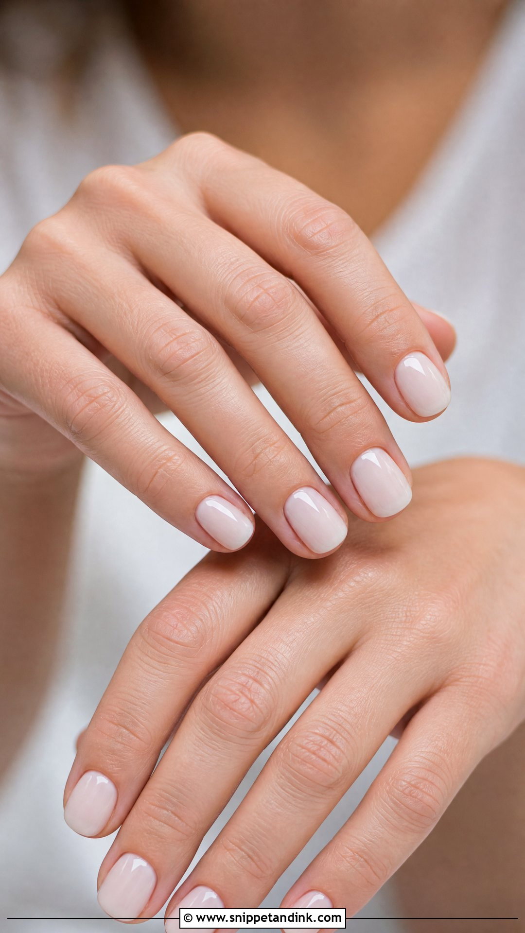 Sheer White Engagement Nails - Snippet and Ink - 35 Engagement Nails