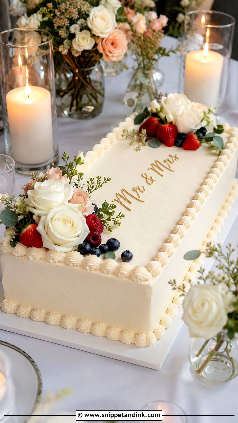 Sheet 1 Tier Wedding Cake - Snippet and Ink - 20 1 Tier Wedding Cakes