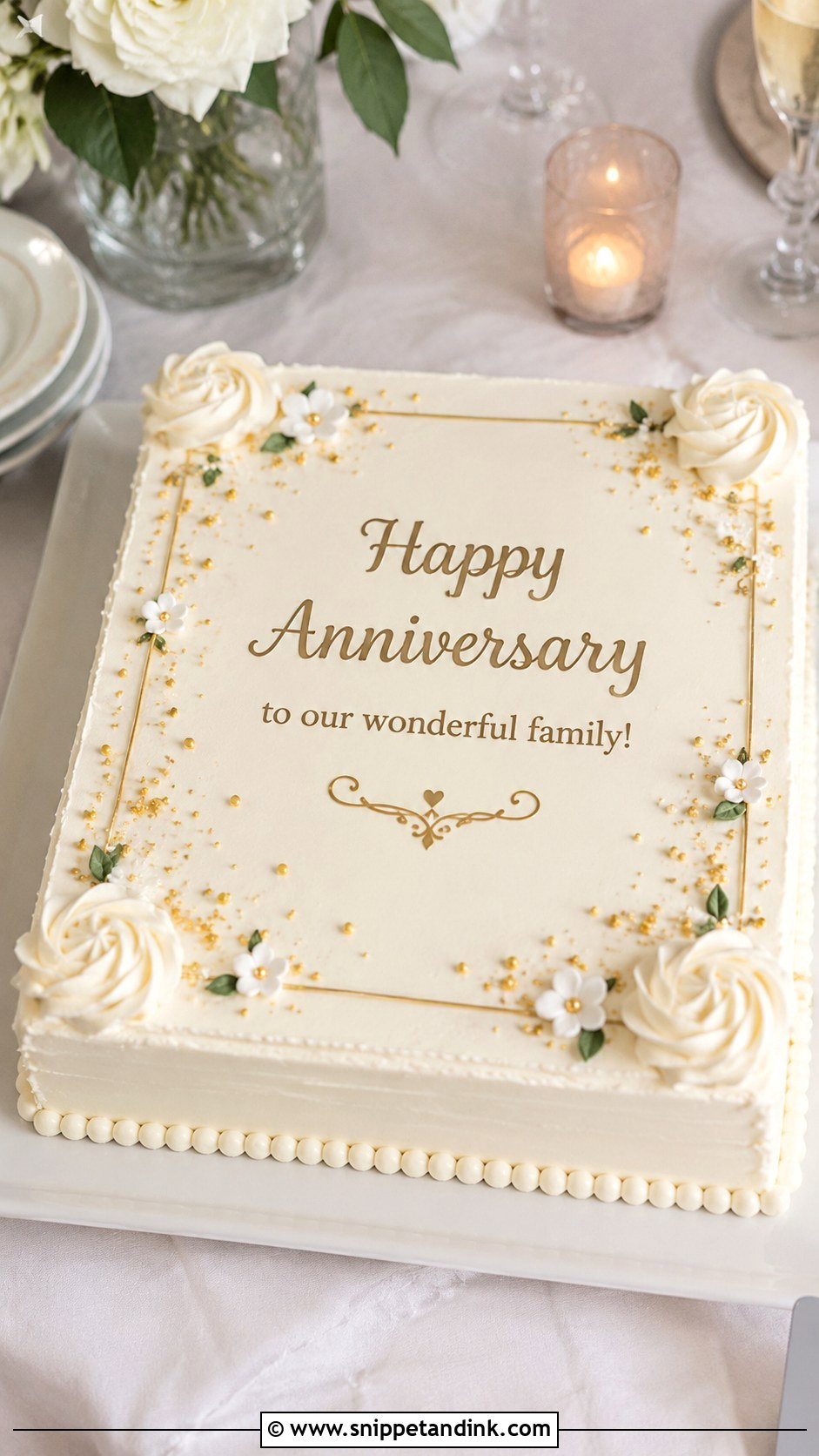 Sheet Anniversary Cake - Snippet and Ink - 20 Anniversary Cake Photo Ideas