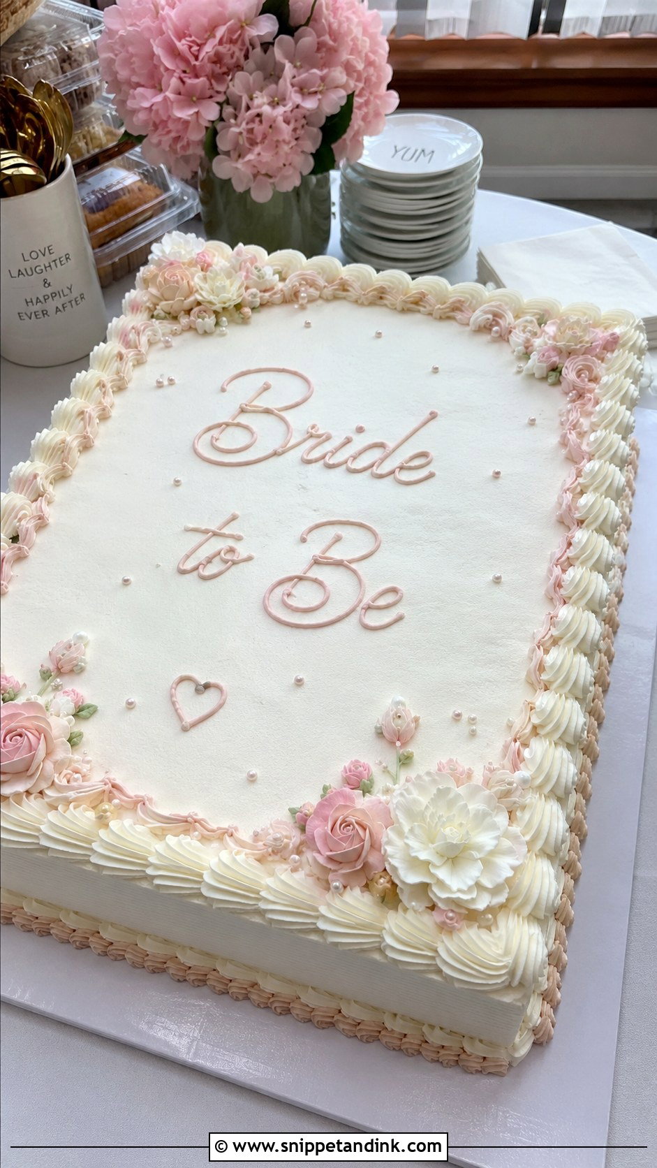 Sheet Bride Cake - Snippet and Ink - 20 Bride Cake Ideas