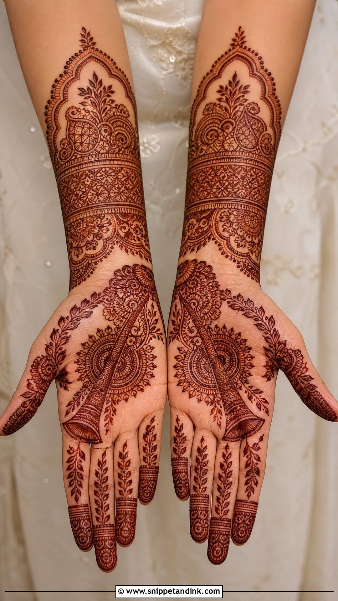Shehnai Bridal Instruments Mehndi Design - Snippet and Ink - 20 Bridal Instruments Mehndi Designs