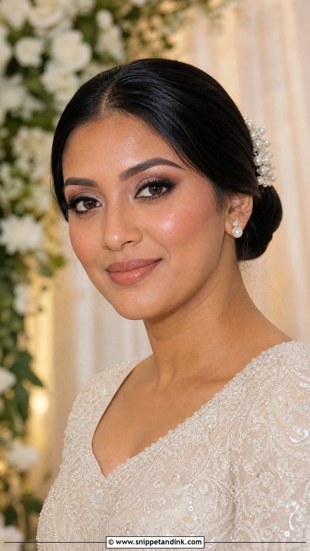 Shimmer Bridal Makeup For Brown Eyes - Snippet and Ink - 35 Bridal Makeup for Brown Eyes