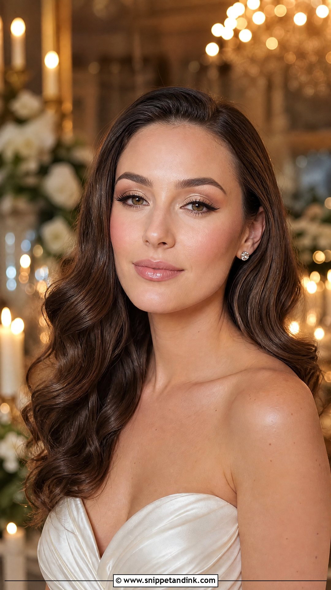 Shimmer Eye Bridal Makeup - Snippet and Ink - 25 Ethereal Bridal Makeup Ideas