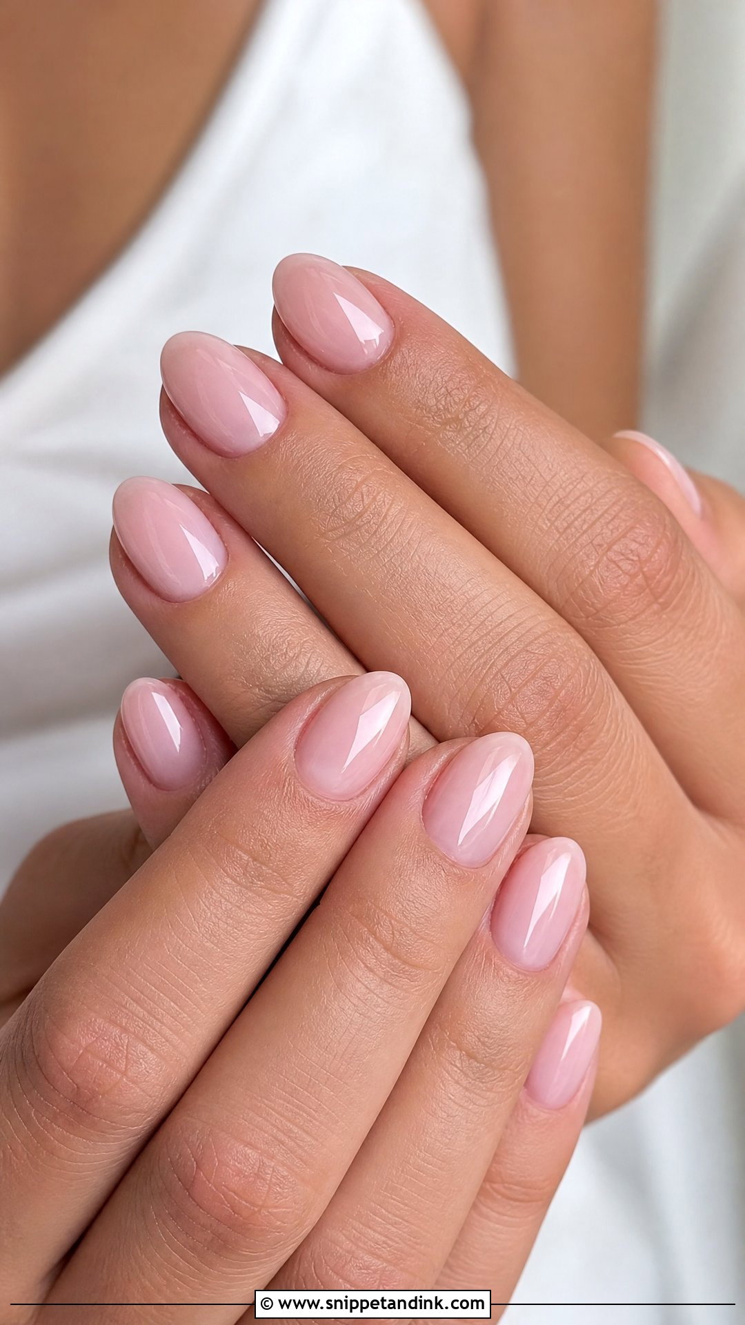 Short Almond Bridal Nails - Snippet and Ink - 25 Almond Shape Bridal Nails