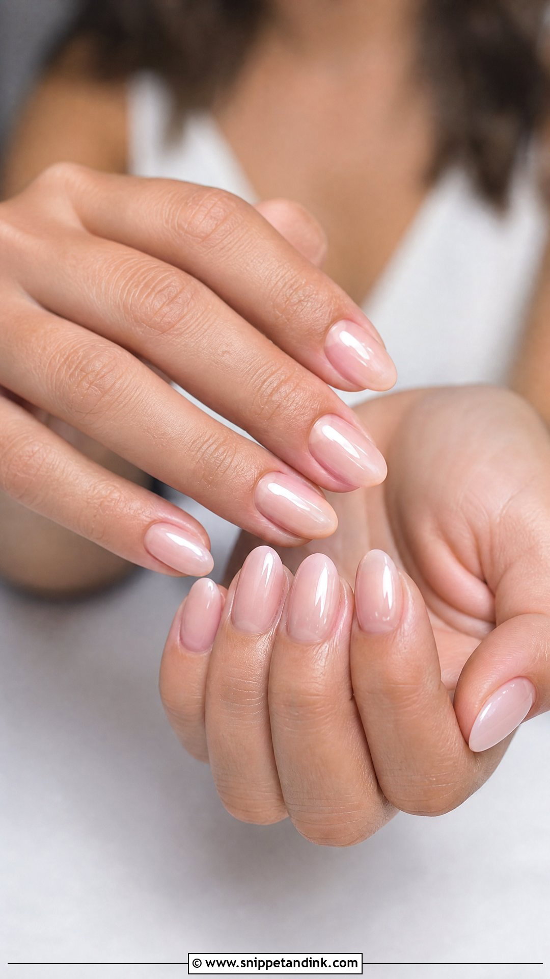 Short Almond Bridal Nails - Snippet and Ink - 25 Almond Bridal Nails