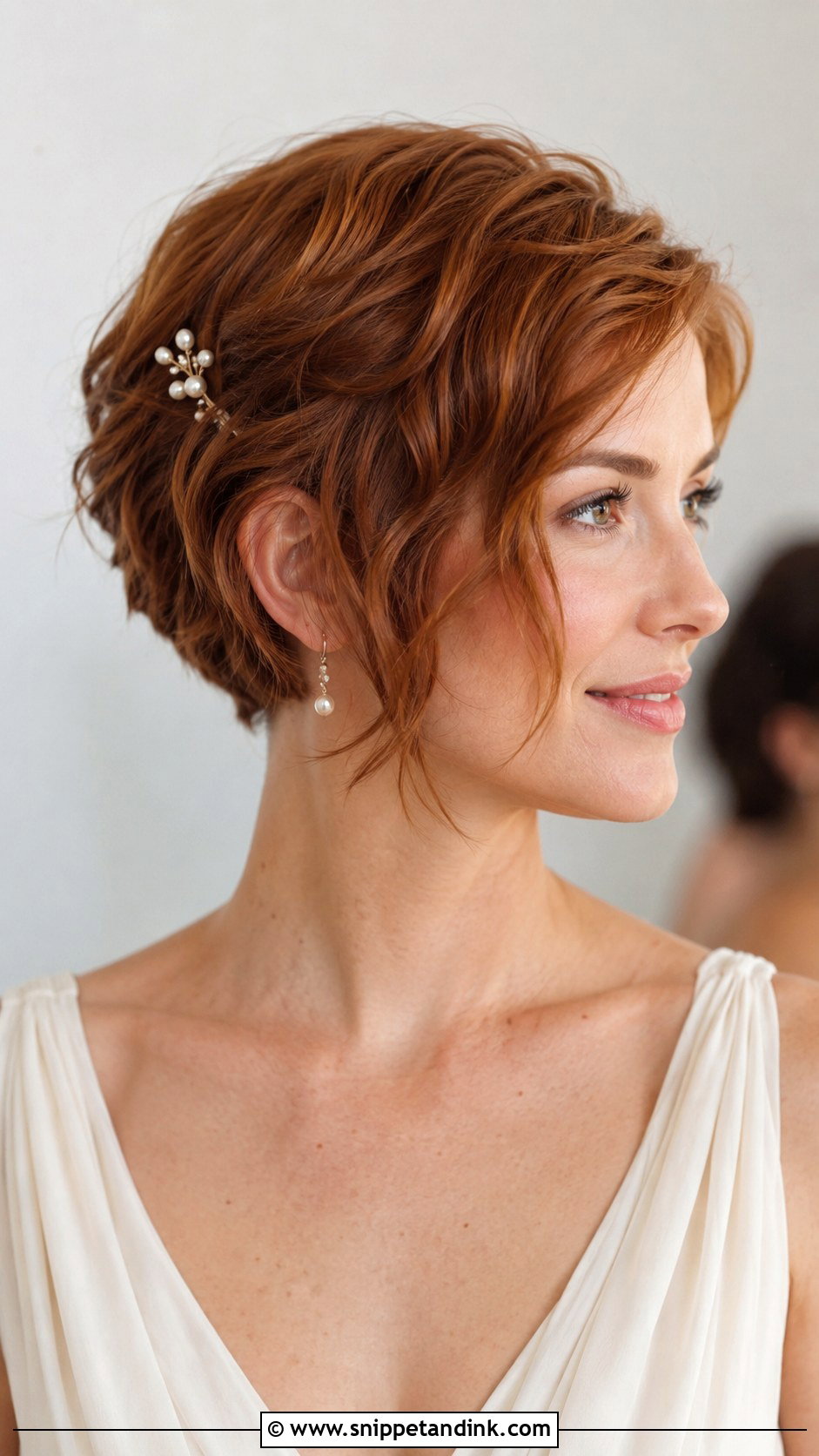 Short Bixie Cut For Bridesmaids - Snippet and Ink - 20 Short Wedding Hairstyles for Bridesmaids