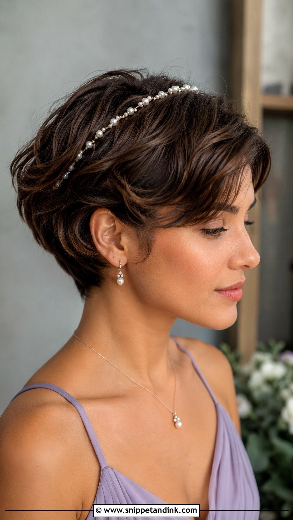 Short Bixie Wedding Hairstyle - Snippet and Ink - 20 Short Hair Wedding Hairstyles Bridesmaid