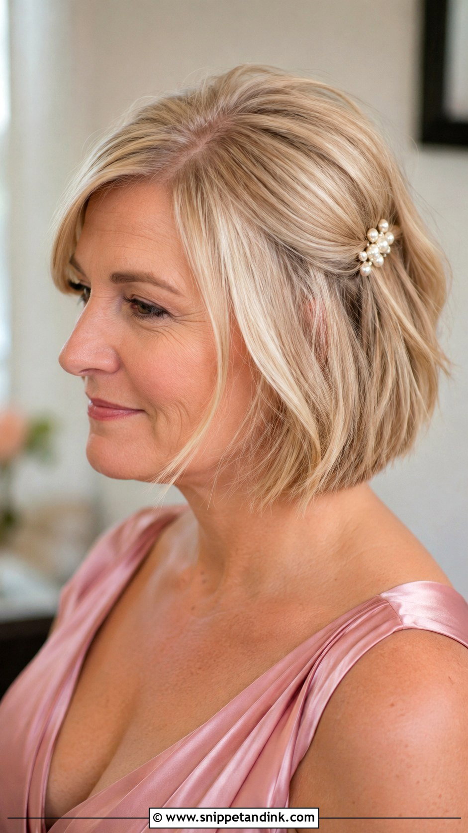Short Bob Bridesmaid Hairstyle For Thinning Hair - Snippet and Ink - 20 Bridesmaid Hairstyles Thinning Hair