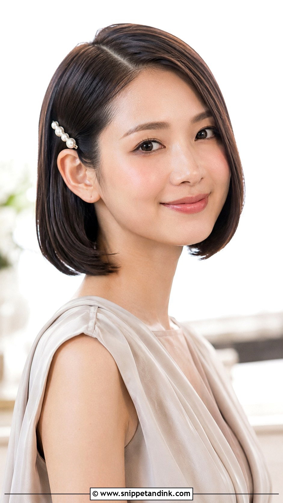 Short Bob Wedding Hair - Snippet and Ink - 15 Hairstyles for Going to a Wedding