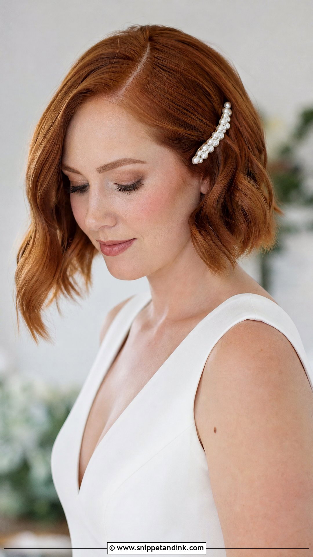 Short Bob Wedding Hairstyle - Snippet and Ink - 15 Basic Hairstyles for Wedding