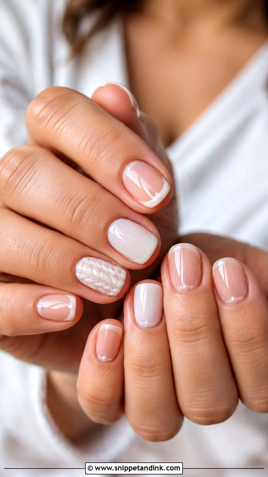 Short Braid Wedding Nails - Snippet and Ink - 20 Braid Wedding Nails