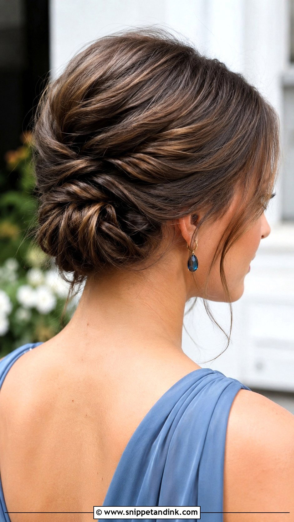 Short Braided Crown Wedding Guest - Snippet and Ink - 15 Short Hairdos for Wedding Guest