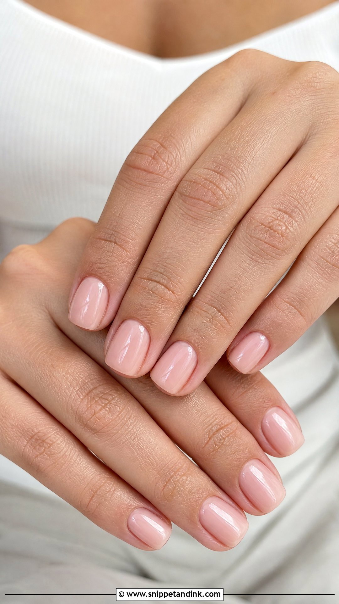 Short Bridal Gel Nails - Snippet and Ink - 25 Bridal Gel Nails