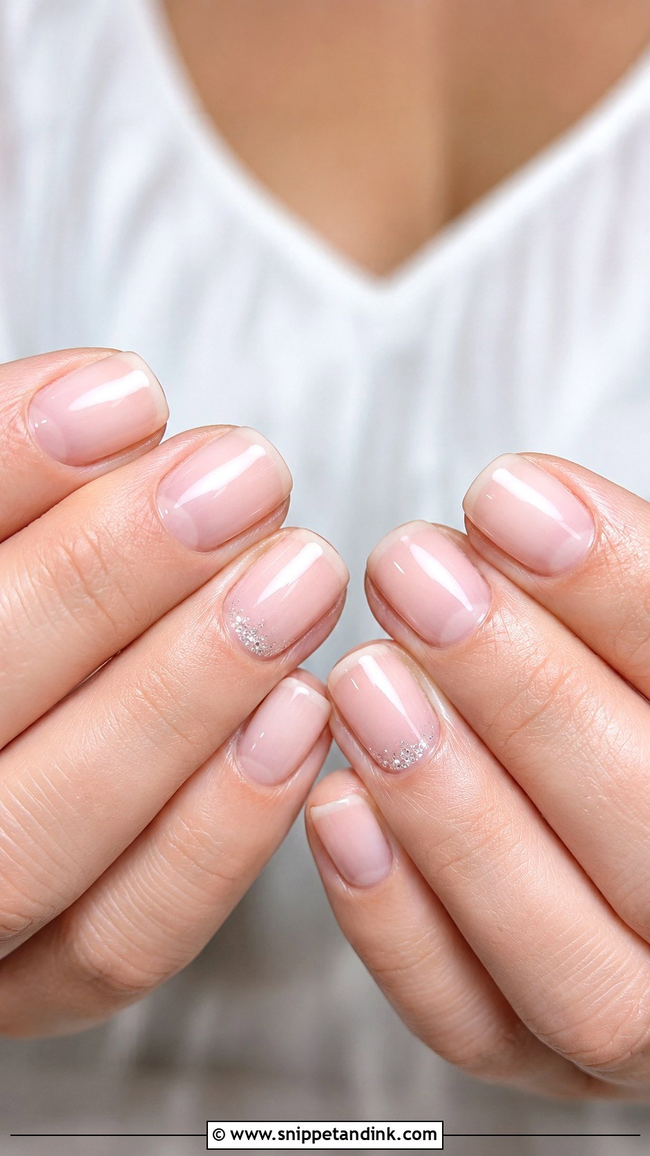 Short Bridal Gel Nails - Snippet and Ink - 20 Bridal Gel Nails Wedding