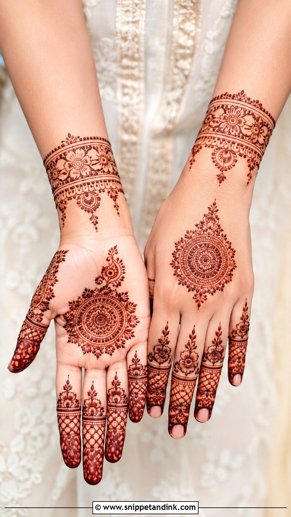 Short Bridal Mehndi Design - Snippet and Ink - 35 Latest Bridal Mehndi Designs Weddings