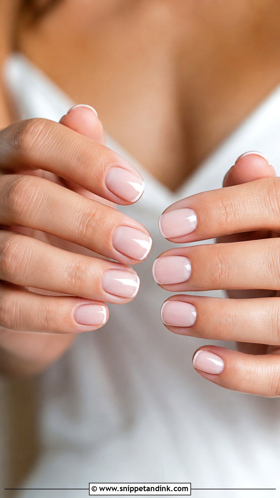 Short Bridal Nails - Snippet and Ink - 30 Bridal Nail Designs