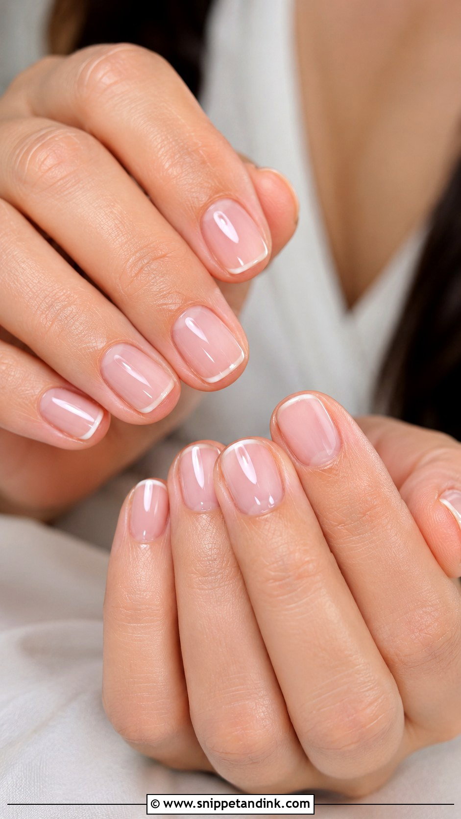 Short Bridal Nails - Snippet and Ink - 20 Bridal Nail Inspiration Ideas