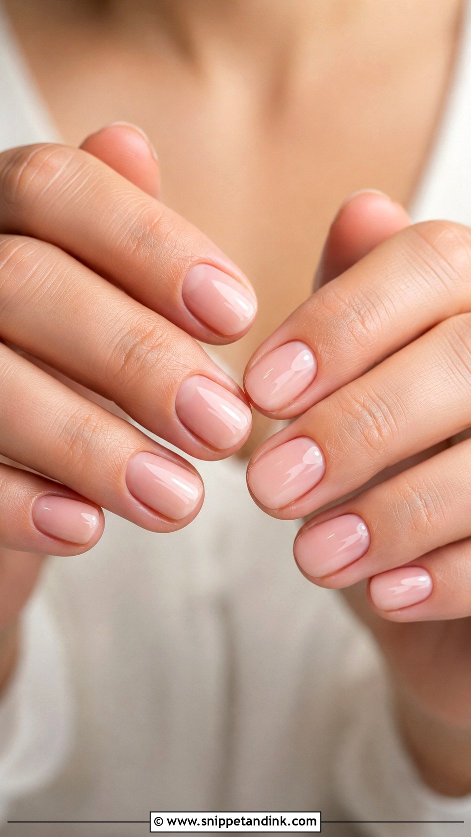 Short Bridal Nails - Snippet and Ink - 30 Elegant Bridal Nails