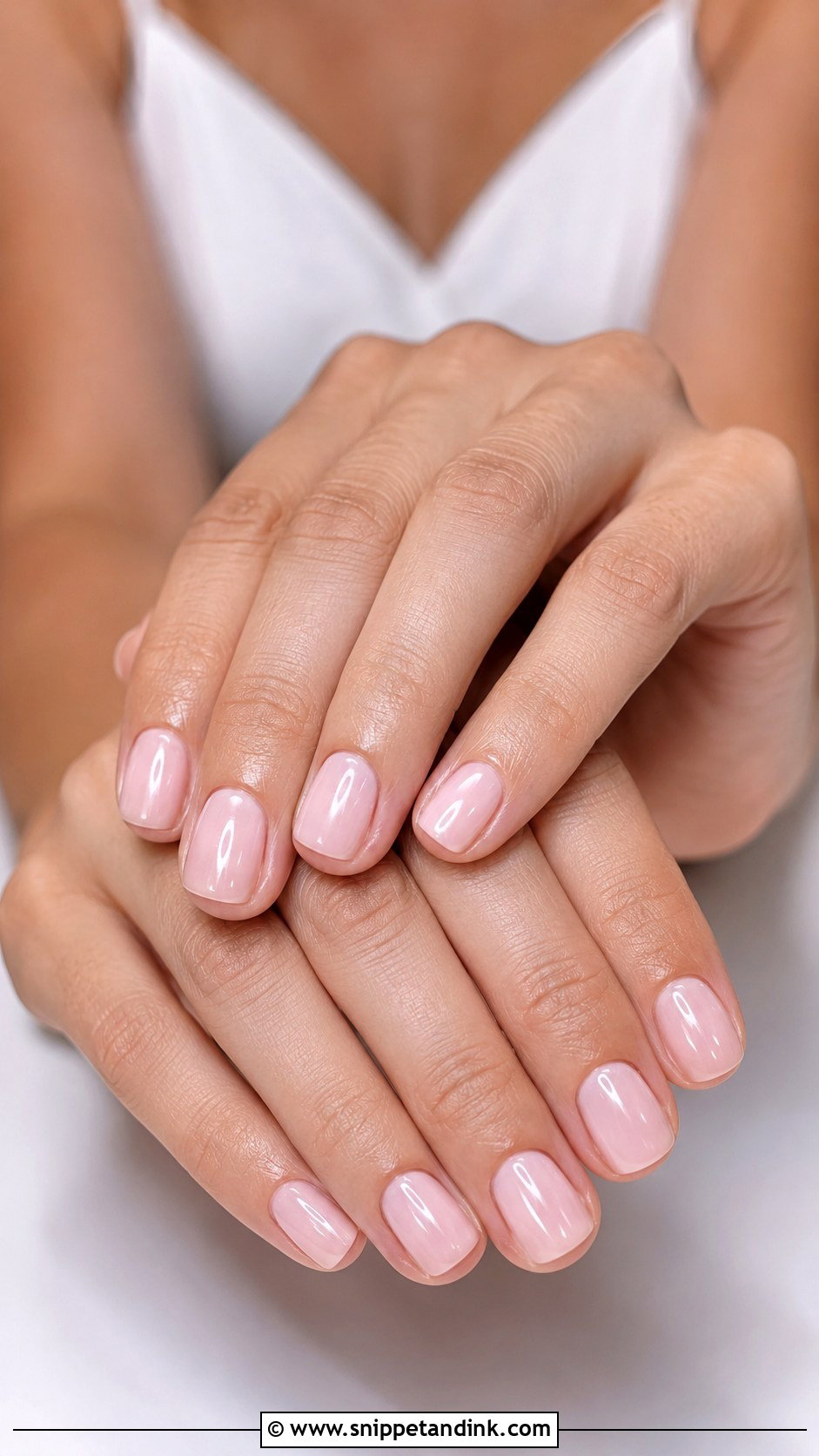 Short Bridal Nails - Snippet and Ink - 20 Bridal Nail Design Ideas