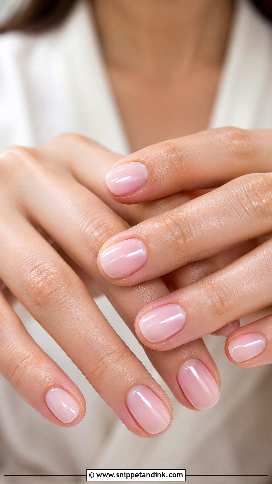 Short Bridal Oval Nails - Snippet and Ink - 30 Short Bridal Wedding Nails