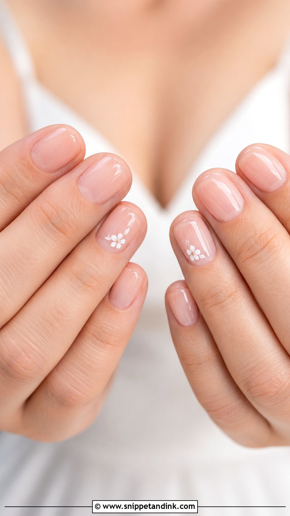 Short Bride Nails - Snippet and Ink - 20 Wedding Bride Nails Ideas