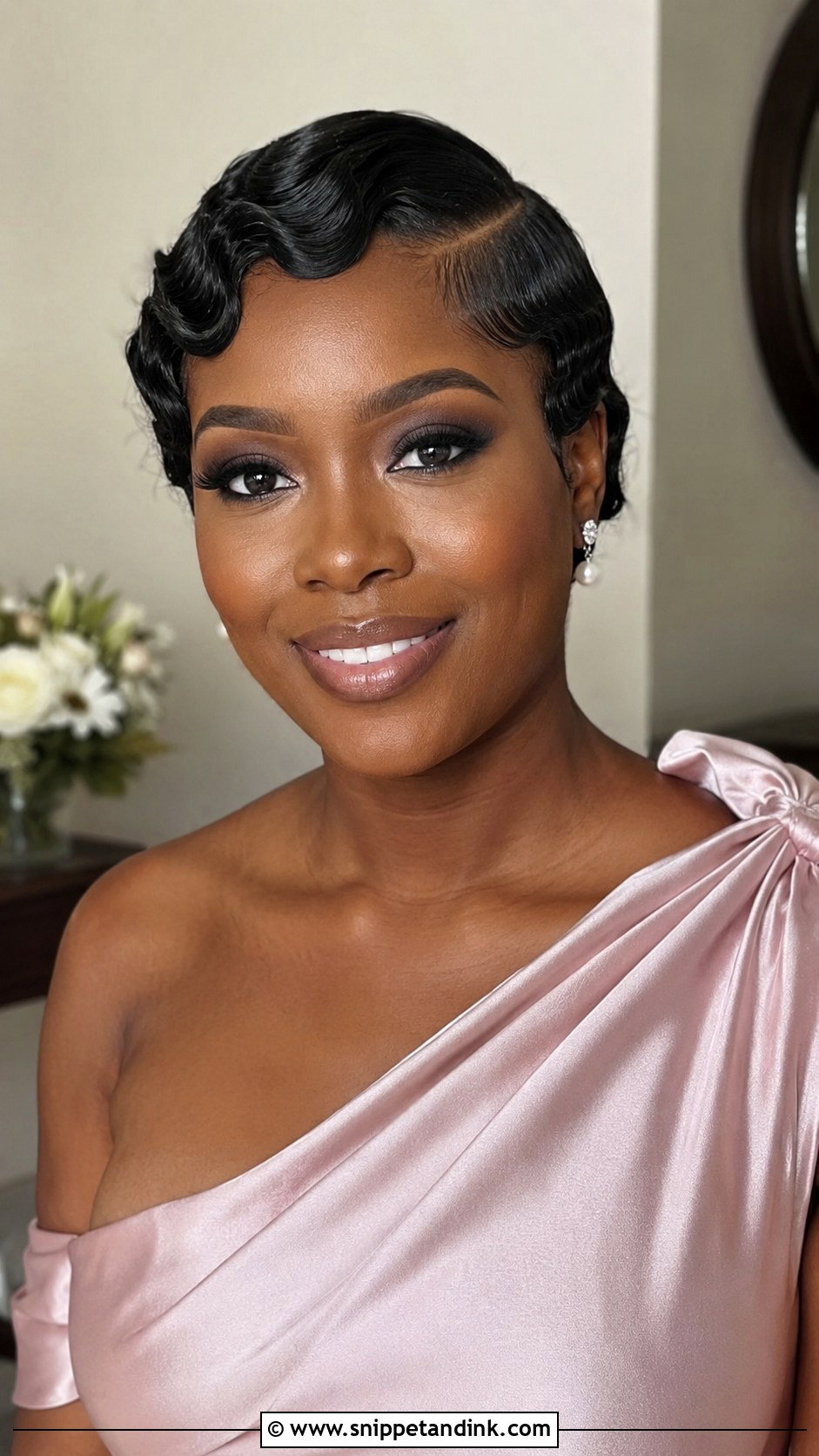 Short Bridesmaid Bixie Cut - Snippet and Ink - 20 Short Hair Styles for Bridesmaid
