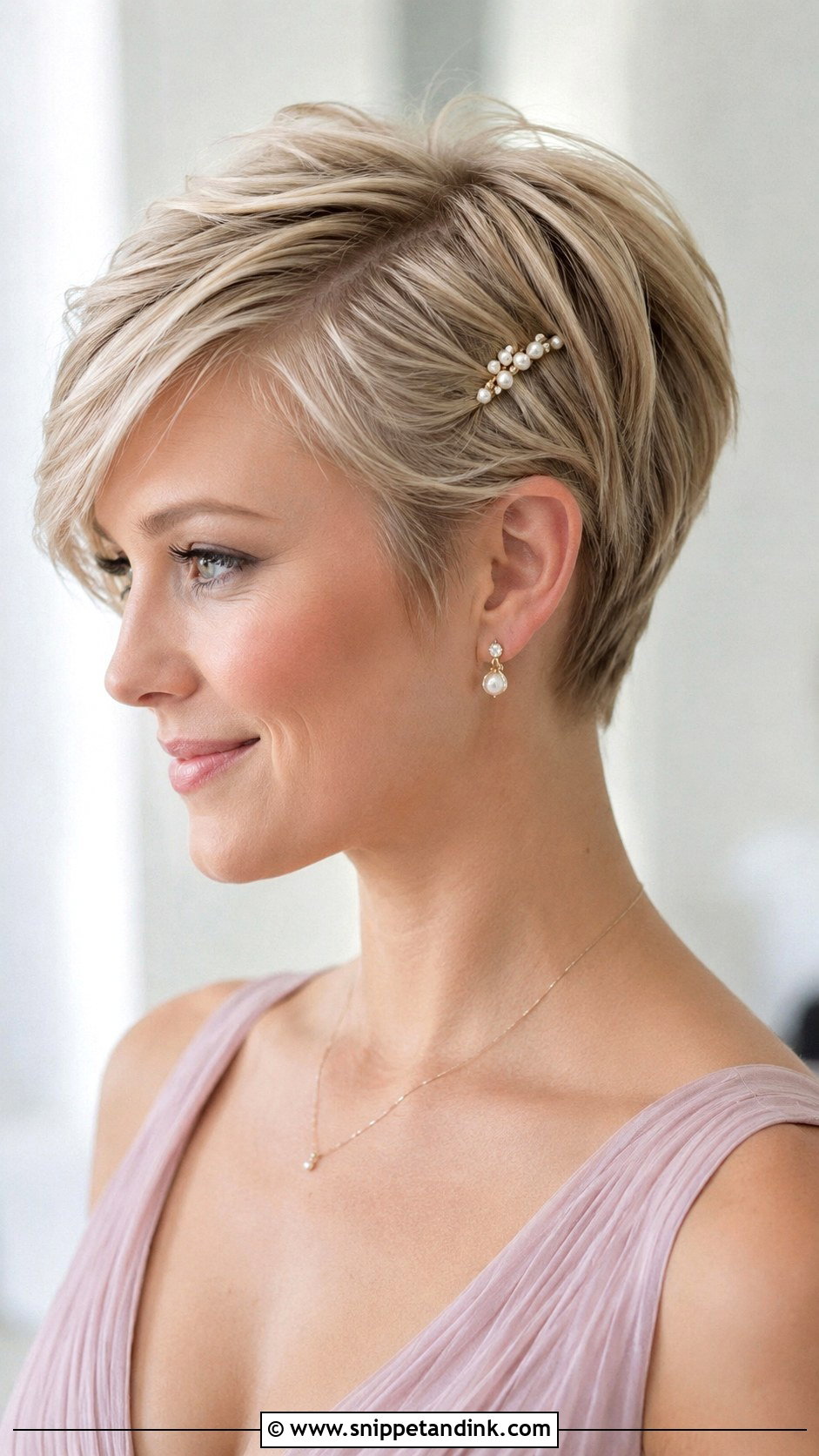 Short Bridesmaid Hair With Pixie Cut - Snippet and Ink - 20 Simple Bridesmaid Hair Short Ideas