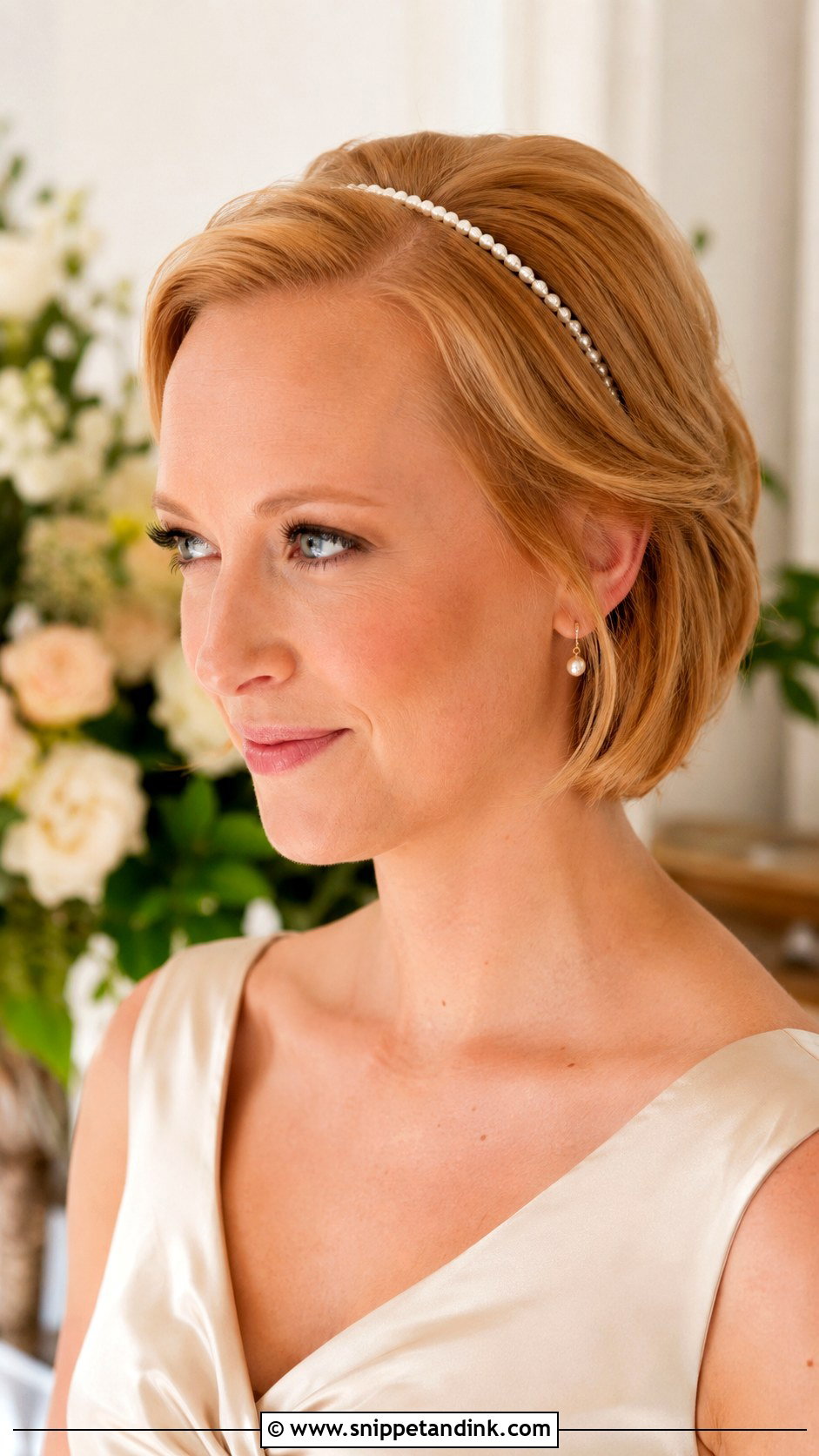 Short Bridesmaid Hair With Side Part - Snippet and Ink - 30 Bridesmaid Hair Short Ideas