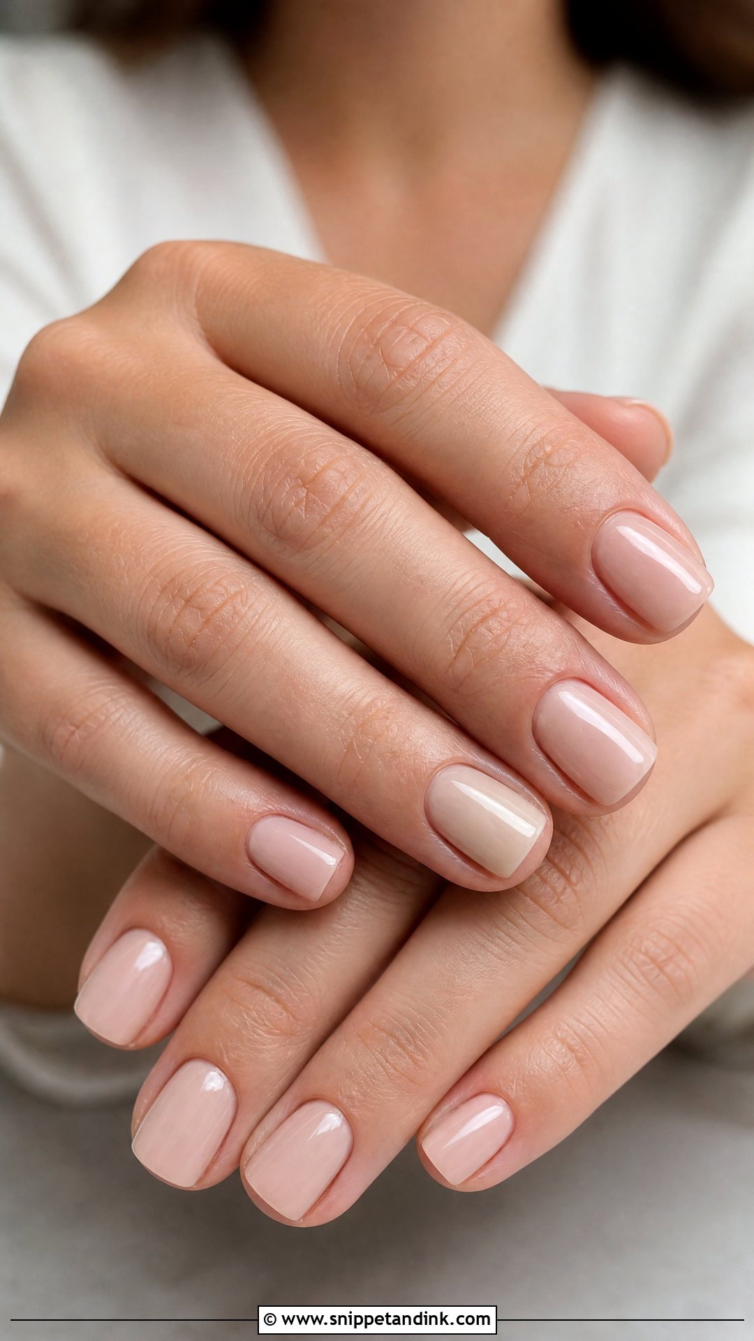 Short Bridesmaid Nails - Snippet and Ink - 25 Simple Bridesmaid Wedding Nails